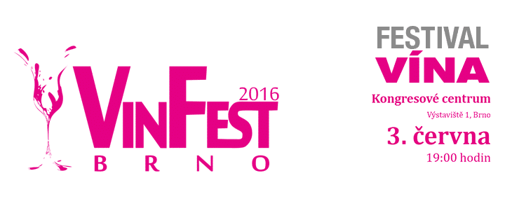 Logo of Vinfest Brno 2016, jehož je K-net partnerem