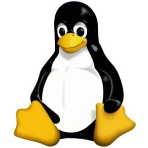 icon showing Tux from Linux