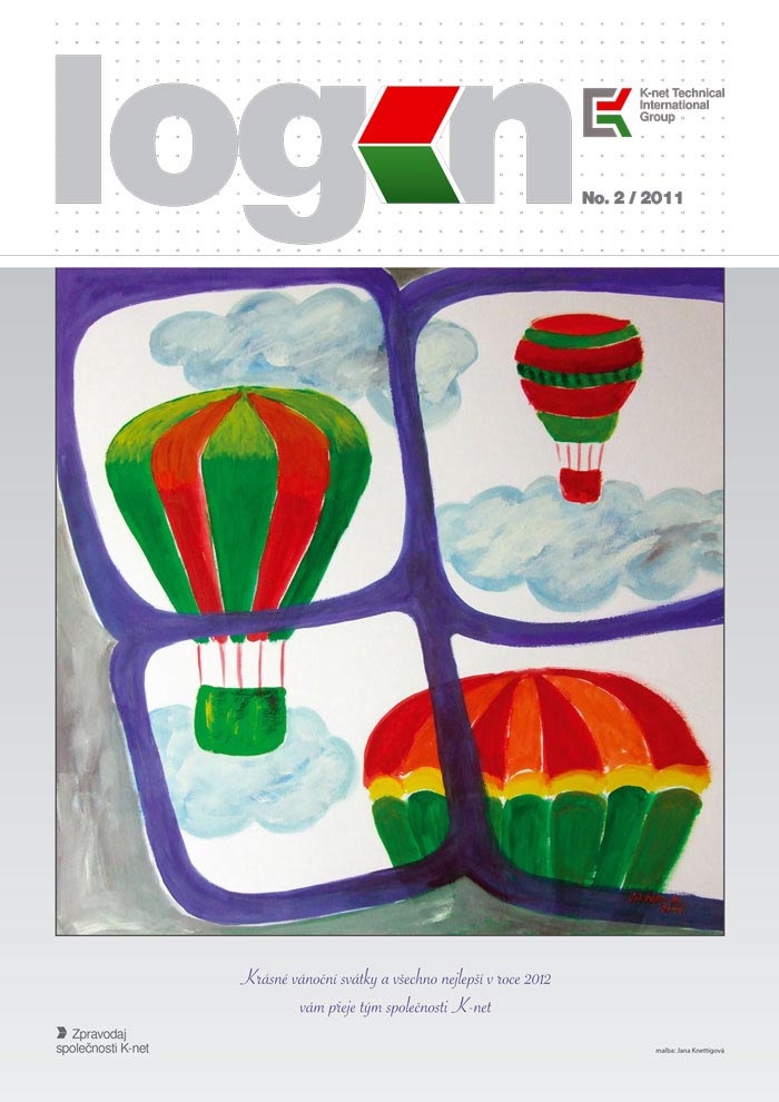 Cover of the K-net magazine about IT, Login