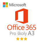 Logo Office 365 pro školy plán A3