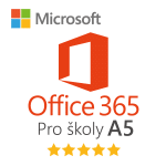 Logo Office 365 pro školy plán A5