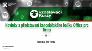 Novinky a představení kancelářského balíku Office pro firmy